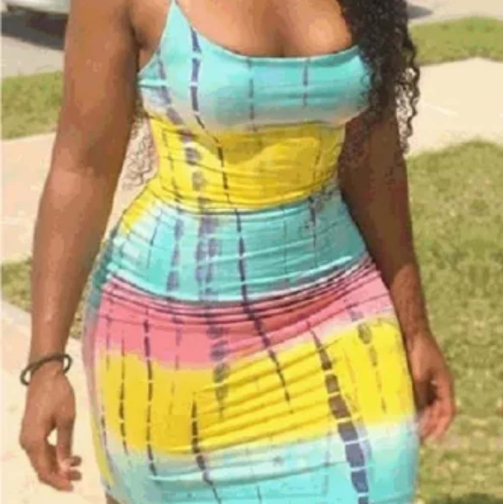 Ladies Muilt Color Dress